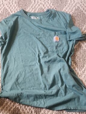Carhartt Short Sleeve Pocket Tee in Teal